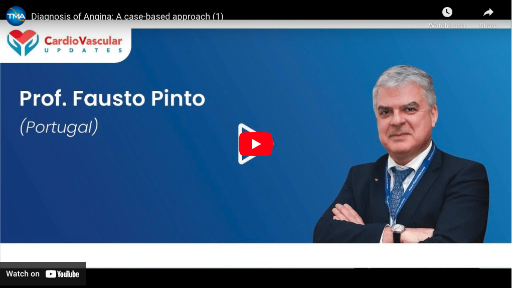 Diagnosis of Angina A case-based approach (Part 1) | Prof. Fausto Pinto (Portugal)